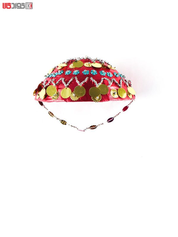 کلاه سنتی دخترانه کردستان طرح ژیان