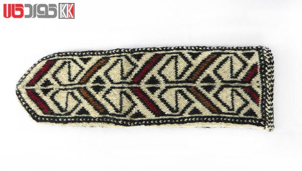 جوراب پشمی زنانه دستبافت سنتی کردستان کد 112