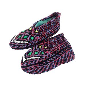 جوراب بافتنی کاموایی زنانه کردستان کد 11