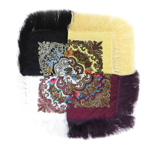 روسری زنانه سنتی ریشه دار