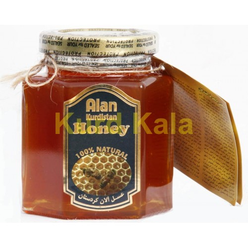 عسل طبیعی آلان کردستان 250 گرم