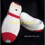 گیوه کلاش کردستان اصل زیره ضدآب برند شنیا رنگ سفید