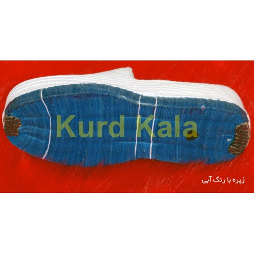 گیوه کلاش کردستان اصل زیره ضدآب برند شنیا رنگ سفید