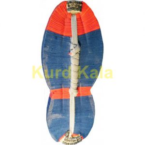 گیوه کلاش کردستان طرح زریبار رنگ سفید