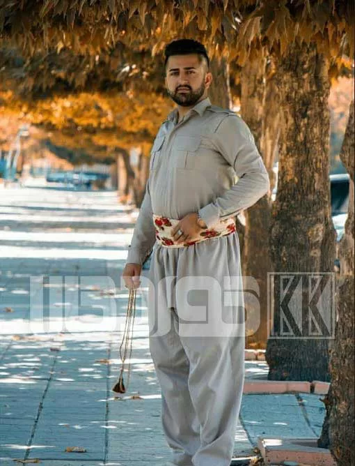 لباس کردی مردانه مدل شاخه وانی
