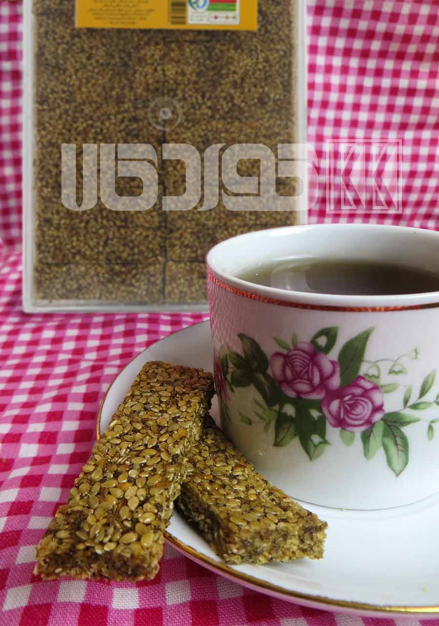شیرینی سنتی کنجد گزانگبین 400 گرمی سوغات سنندج