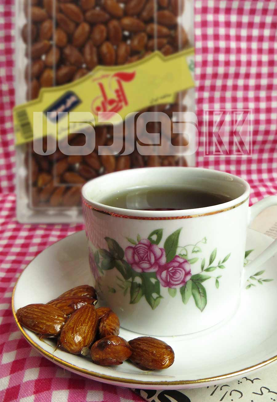 بادام سوخته 350 گرمی سوغات سنندج