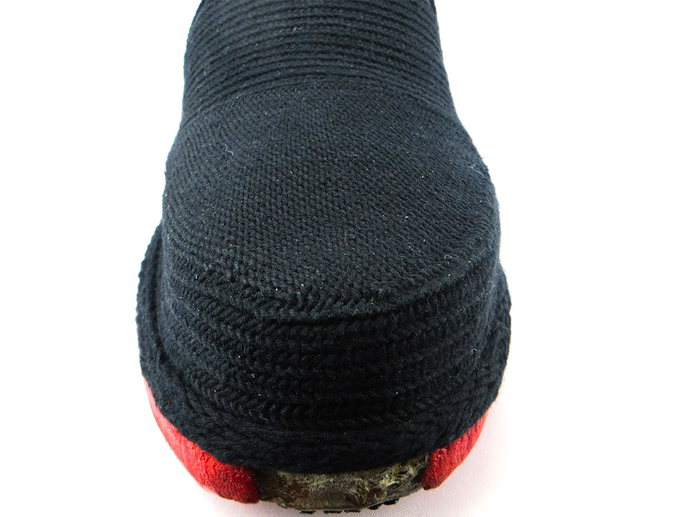 giveh-kelash-Black2 گیوه کلاش شنیا طرح هورامان رنگ مشکی