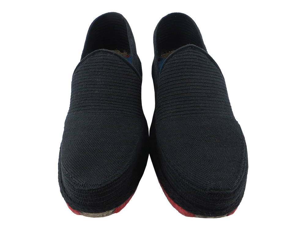 giveh-kelash-Black4 گیوه کلاش شنیا طرح هورامان رنگ مشکی