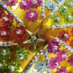 کلاه تولد دخترانه کردستان طرح روژا