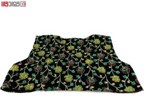 جلیقه زنانه سنتی کردستان طرح گلدوزی رنگ قرمز – زرد