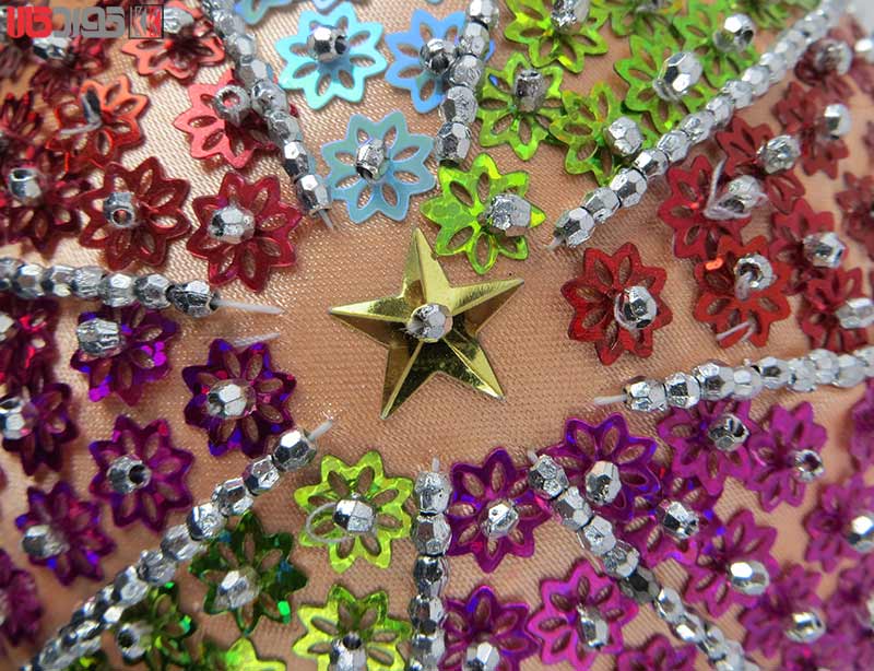 کلاه سنتی دخترانه کردستان طرح هانا کلاه سنتی دخترانه کردستان طرح هانا