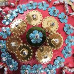 کلاه تولد دخترانه کردستان طرح ژیان