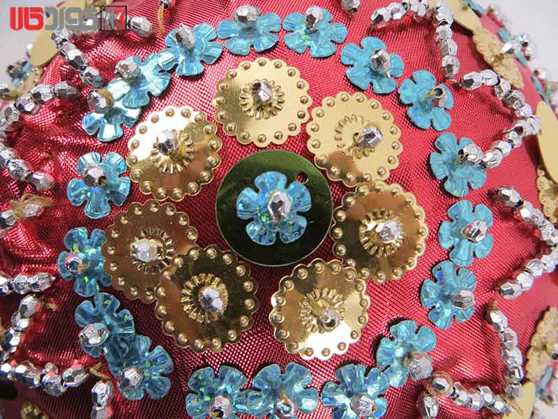 کلاه سنتی دخترانه کردستان طرح ژیان کلاه سنتی دخترانه کردستان طرح ژیان