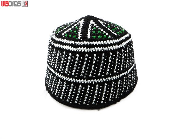 کلاه دستباف سنتی مردانه کردستان طرح هورامان