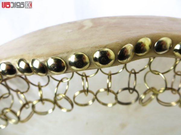 دف پوستی خورشیدی و ابروبادی استاد حیدر محمدی کمانه غوغا