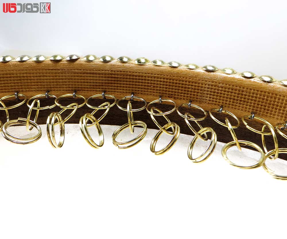 دف پوستی ابروبادی استاد حیدر محمدی طرح طوق ساده دف پوستی ابروبادی استاد حیدر محمدی طرح طوق ساده