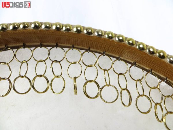 دف پوستی نیمه خورشیدی ابروبادی استاد حیدر محمدی کمانه ساده