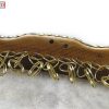 دف پوستی سیاه و سفید استاد حیدر محمدی طرح طوق غوغا
