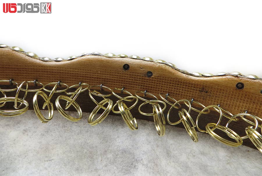 دف پوستی سیاه و سفید استاد حیدر محمدی طرح طوق غوغا دف پوستی سیاه و سفید استاد حیدر محمدی طرح طوق غوغا