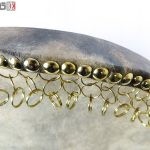 دف پوستی سیاه و سفید استاد حیدر محمدی کمانه غوغا