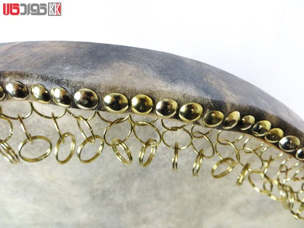 دف پوستی سیاه و سفید استاد حیدر محمدی کمانه غوغا