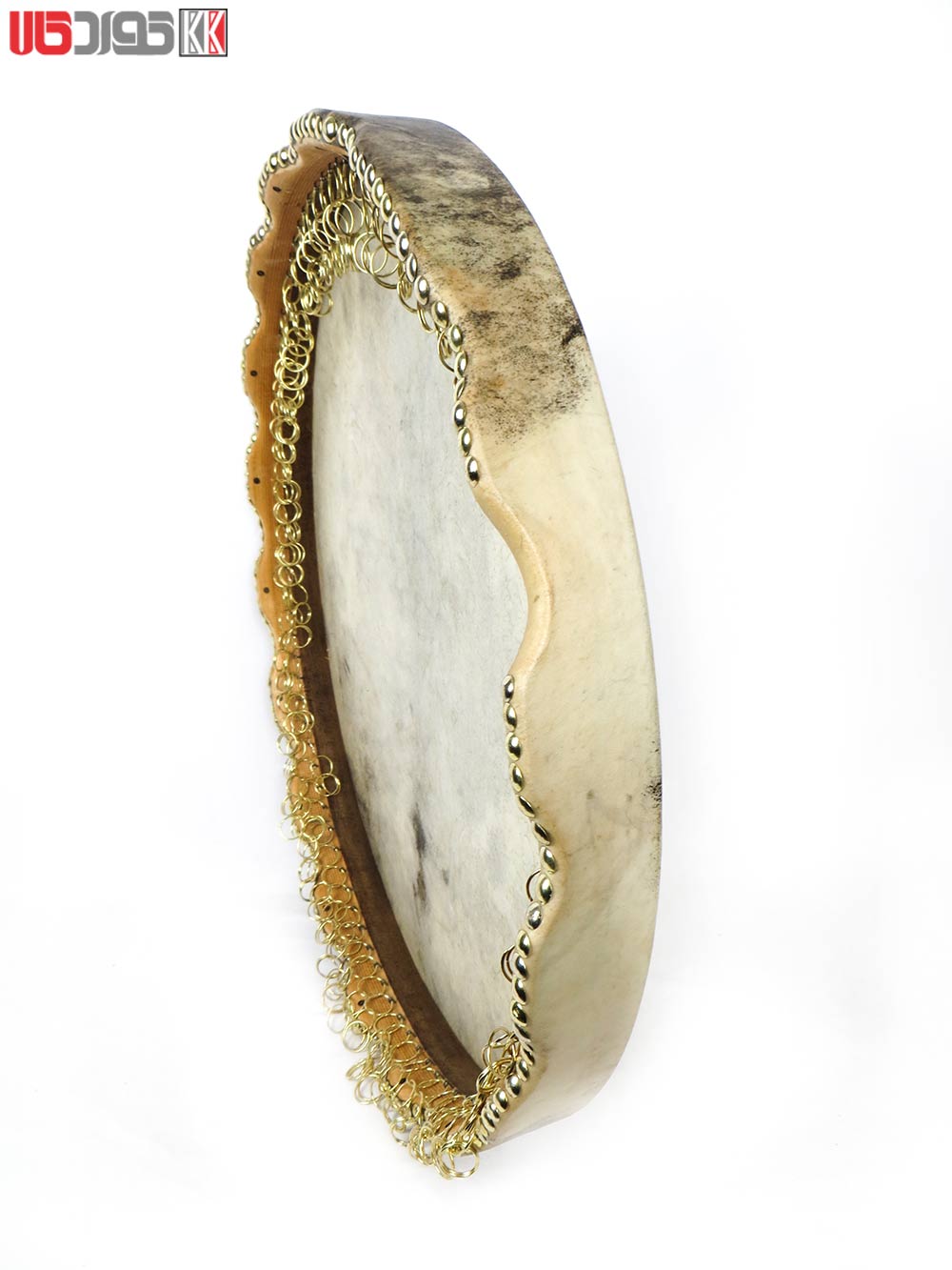 دف پوستی سیاه و سفید استاد حیدر محمدی طرح طوق غوغا دف پوستی سیاه و سفید استاد حیدر محمدی طرح طوق غوغا