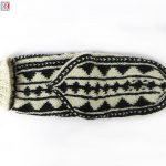 جوراب پشمی مردانه دستبافت سنتی کردستان کد 105