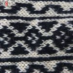 جوراب پشمی مردانه دستبافت سنتی کردستان کد 110