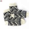 جوراب پشمی مردانه دستبافت سنتی کردستان کد 113