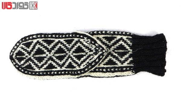 جوراب پشمی دستباف سنتی کردستان کد 220 سایز 39-40