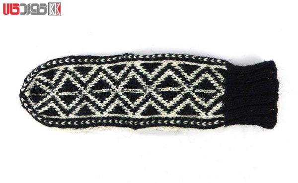 جوراب پشمی دستباف سنتی کردستان کد 220 سایز 39-40