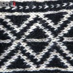 جوراب پشمی دستباف سنتی کردستان کد 220 سایز 39-40