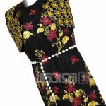 پارچه لباس زنانه حریر خاویار طرح گل 3.5 متری