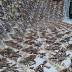 پارچه لباس کردی زنانه توری پولک ریسه ایی کد A-104