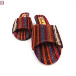 صندل زنانه سنتی کردستان طرح جاجیم سایز 40