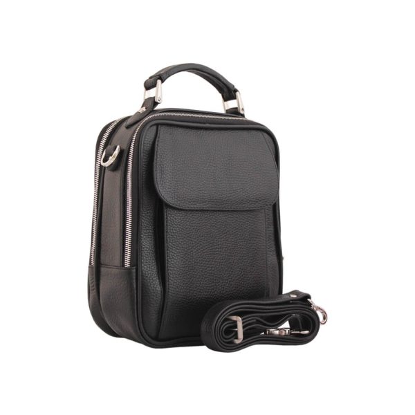 کیف دوشی چرم طبیعی جانتا کد 018B