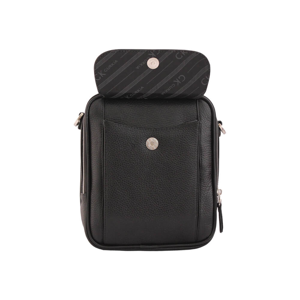 کیف دوشی چرم طبیعی جانتا کد 018B