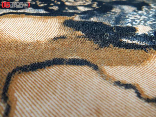 پارچه لباس زنانه حریر رنگ نارنجی 3.5 متری