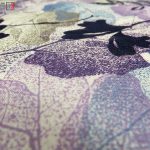 پارچه لباس زنانه حریر سیلک رنگ بنفش 3.5 متری