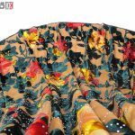 پارچه لباس زنانه مخمل سنگ دار سبز 2 متری