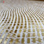 پارچه لمه آینه ای رنگ بژ 2 متری کد 101