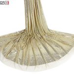 پارچه لمه آینه ای رنگ بژ 2 متری کد 101