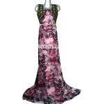 پارچه لباس زنانه حریر رنگ صورتی 3.5 متری