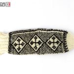 جوراب پشمی مردانه دستبافت سنتی کردستان کد 118