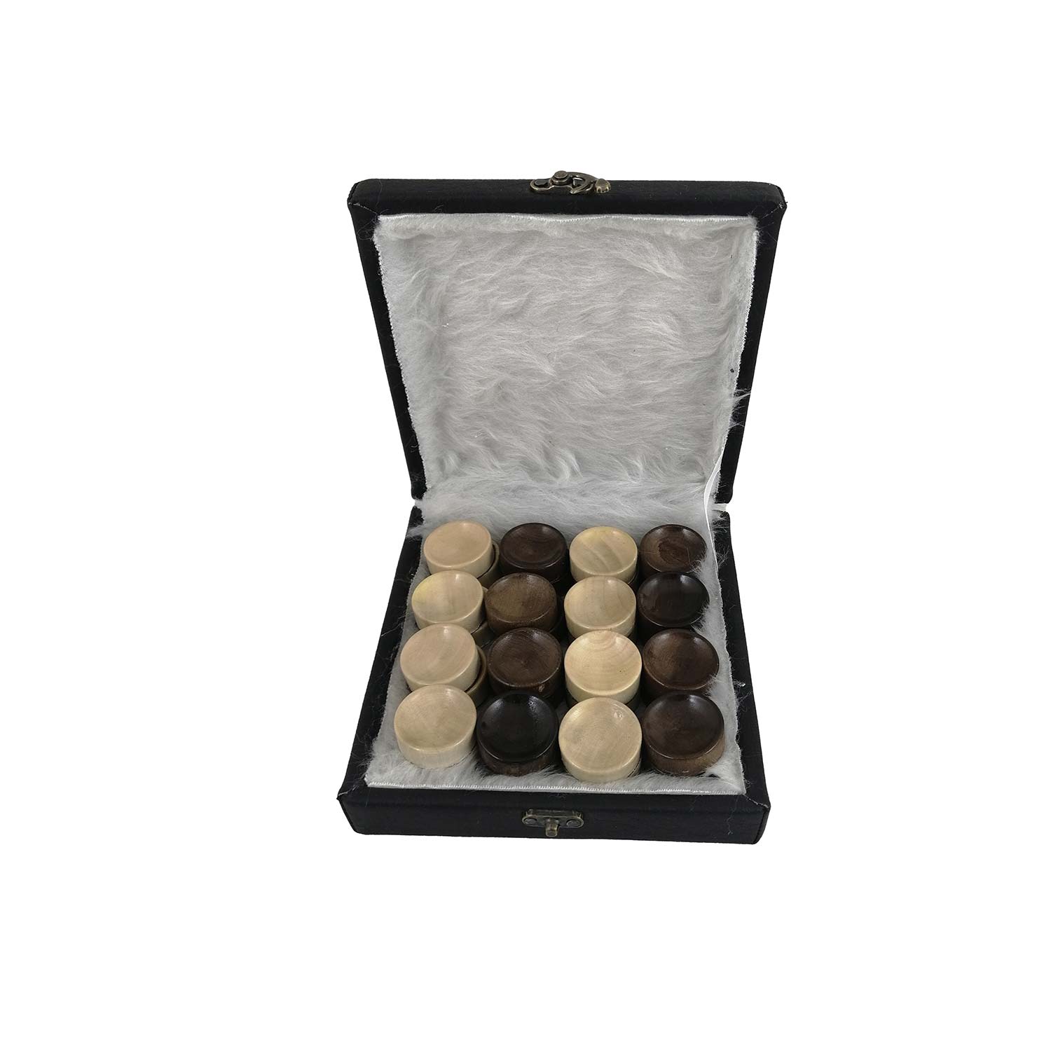 مهره تخته نرد چوبی کاسه ای کد 103 مهره تخته نرد چوبی کاسه ای کد 103