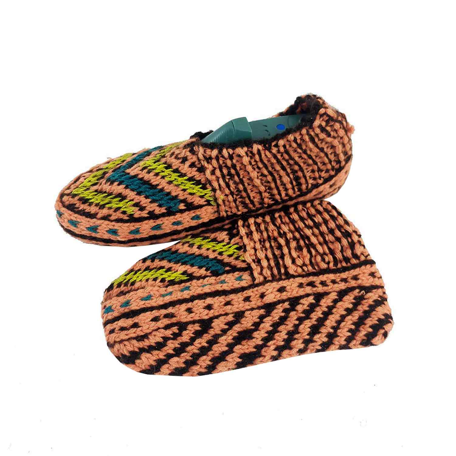 جوراب بافتنی کاموایی زنانه کردستان کد 21 جوراب بافتنی کاموایی زنانه کردستان کد 21