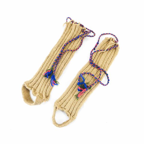 ساق بند کاموایی دستباف سنتی کردستان کد 103