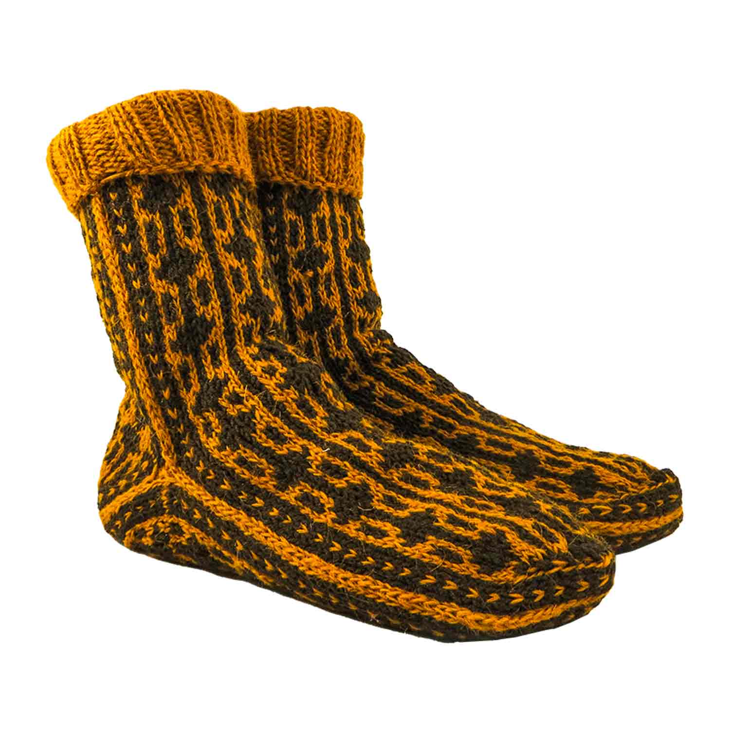 جوراب پشمی مردانه دستبافت سنتی کردستان کد 170 جوراب پشمی مردانه دستبافت سنتی کردستان کد 170