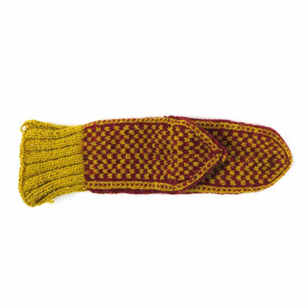 جوراب پشمی مردانه دستباف سنتی کردستان کد 135